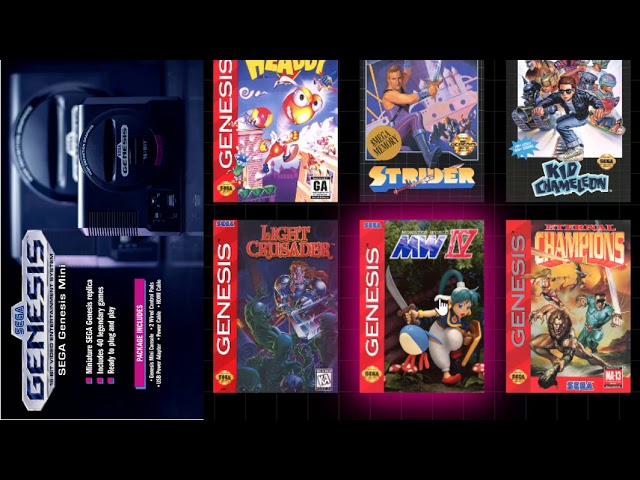Sega Genesis Mini Update - All 40 Games Announced (Plus 2!) - YouTube