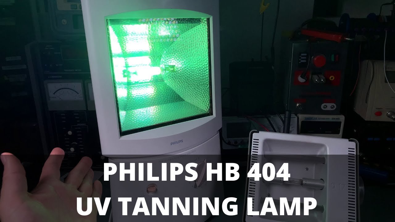 UV HPA lamp (440W) for retro brightening: Philips Face Body Tanner