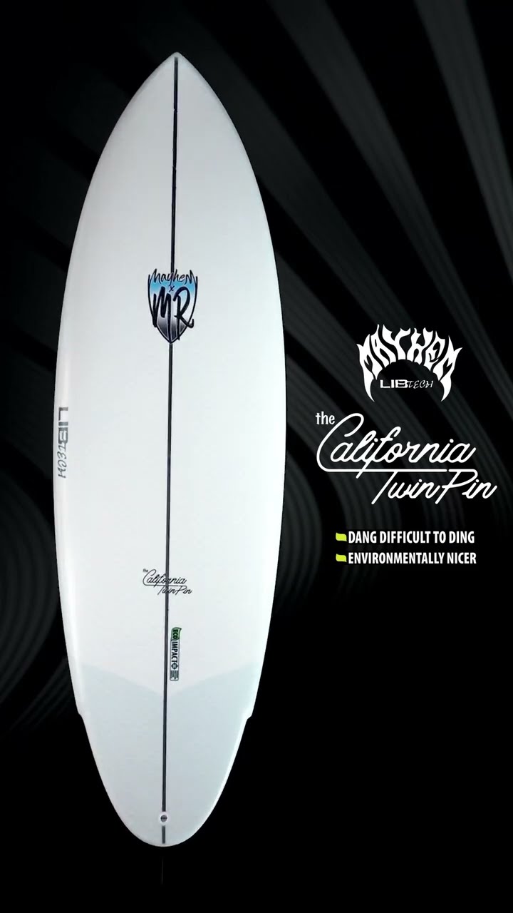 MR X MAYHEM CALIFORNIA TWIN PIN | LIB TECH X LOST SURFBOARD - YouTube