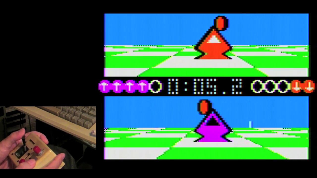 レトロゲーム9／ボールブレイザー：Ballblazer (1985, Apple II game