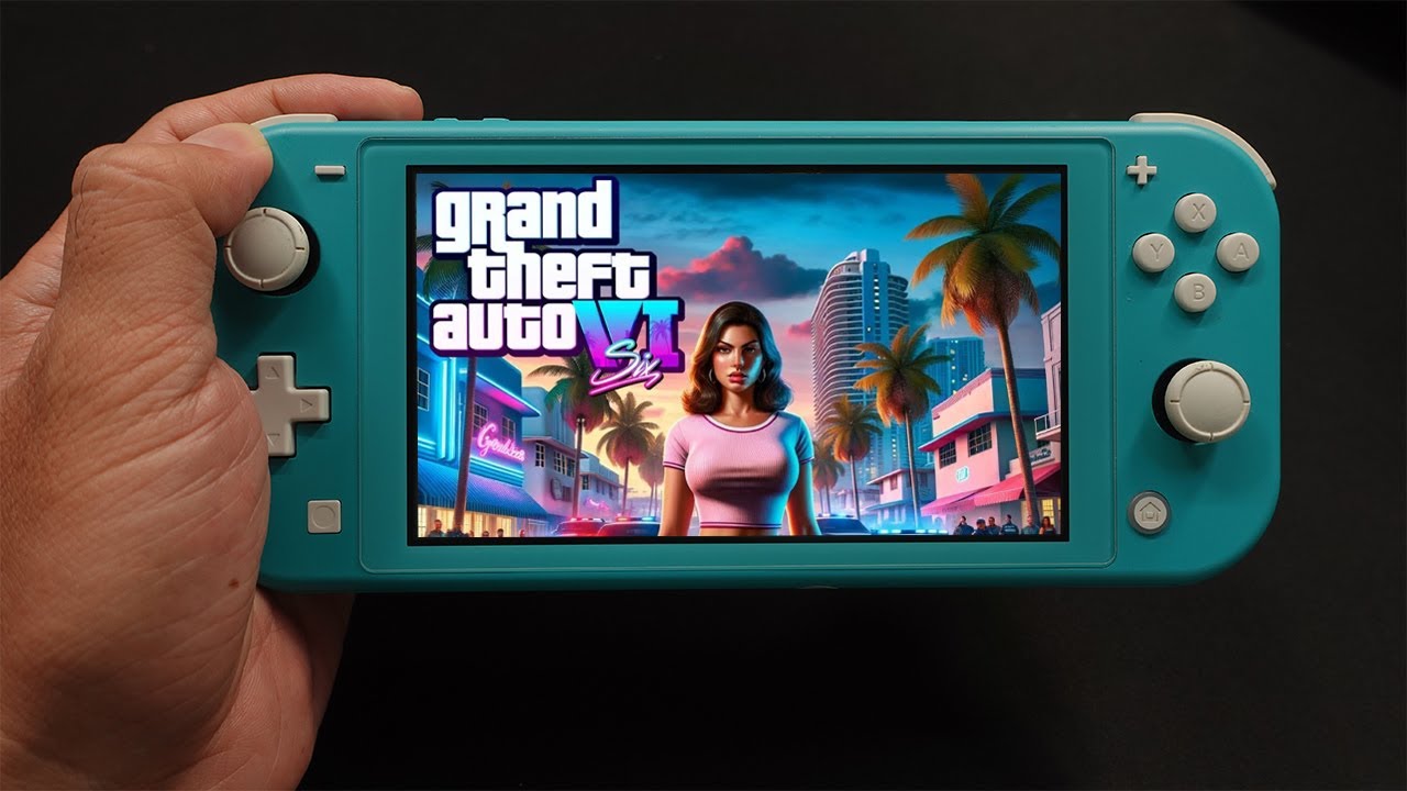 Grand Theft Auto VI Coming Soon 2025 - GTA V On Nintendo Switch