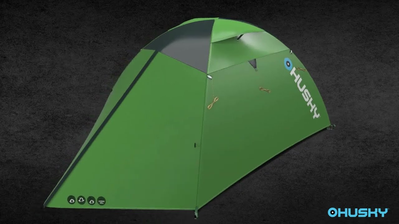 Husky Extreme Light Bright Tent - 4 Man - YouTube