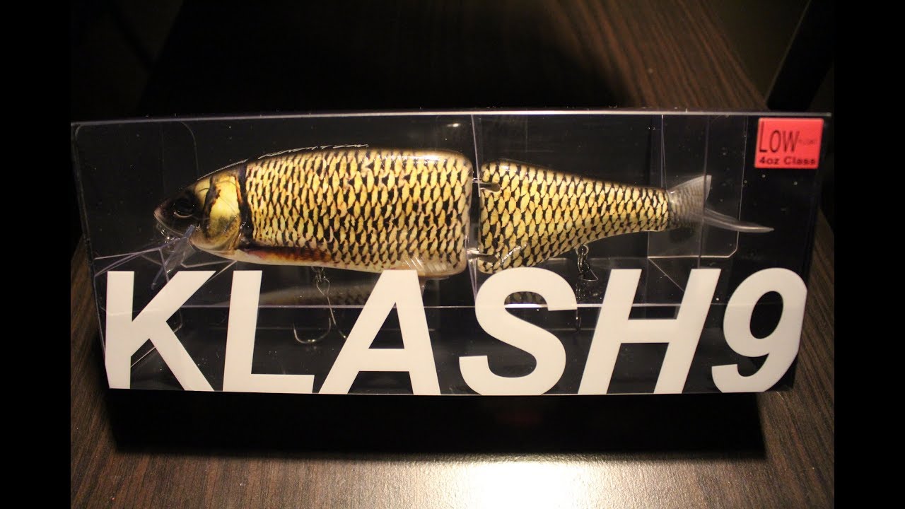 SwimbaitUnderground X DRT Klash 9 Golden Shiner - YouTube