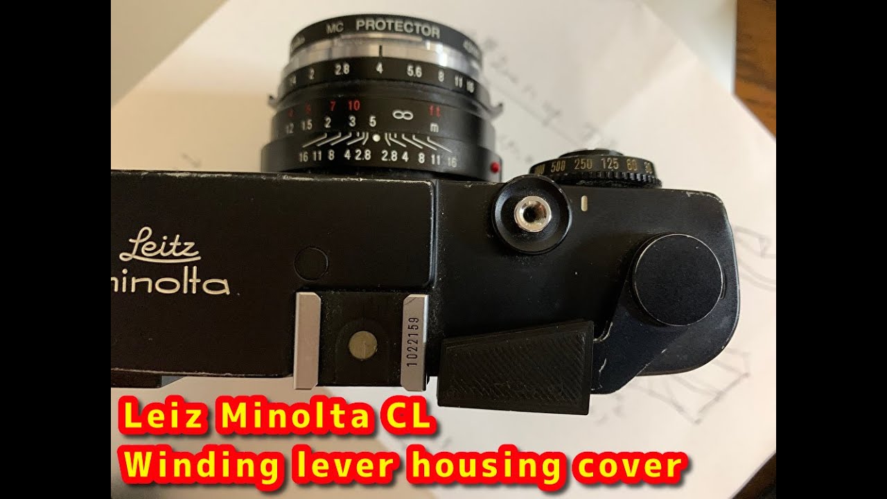 Leiz Minolta CL Winding Lever Housing Cover ライツ・ミノルタCLの