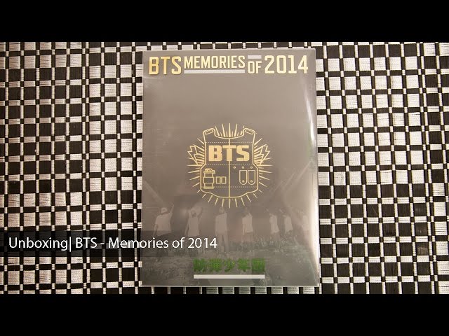 Unboxing | BTS - Memories of 2014 - YouTube