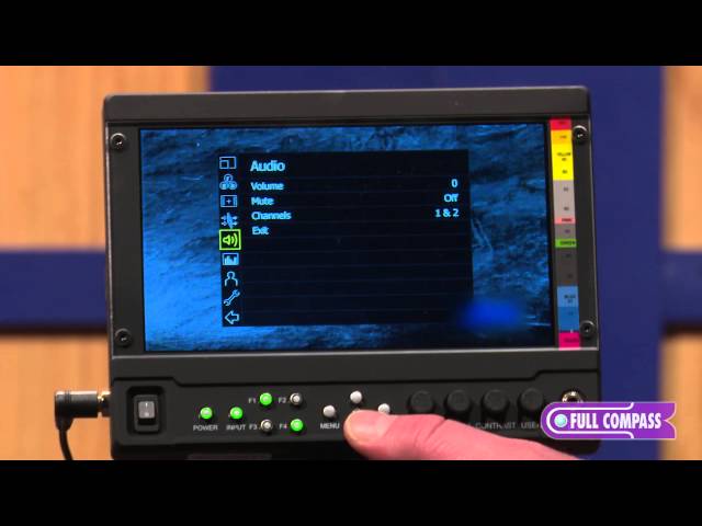 Marshall Electronics V-LCD71MD Full Resolution Camera-Top Monitor