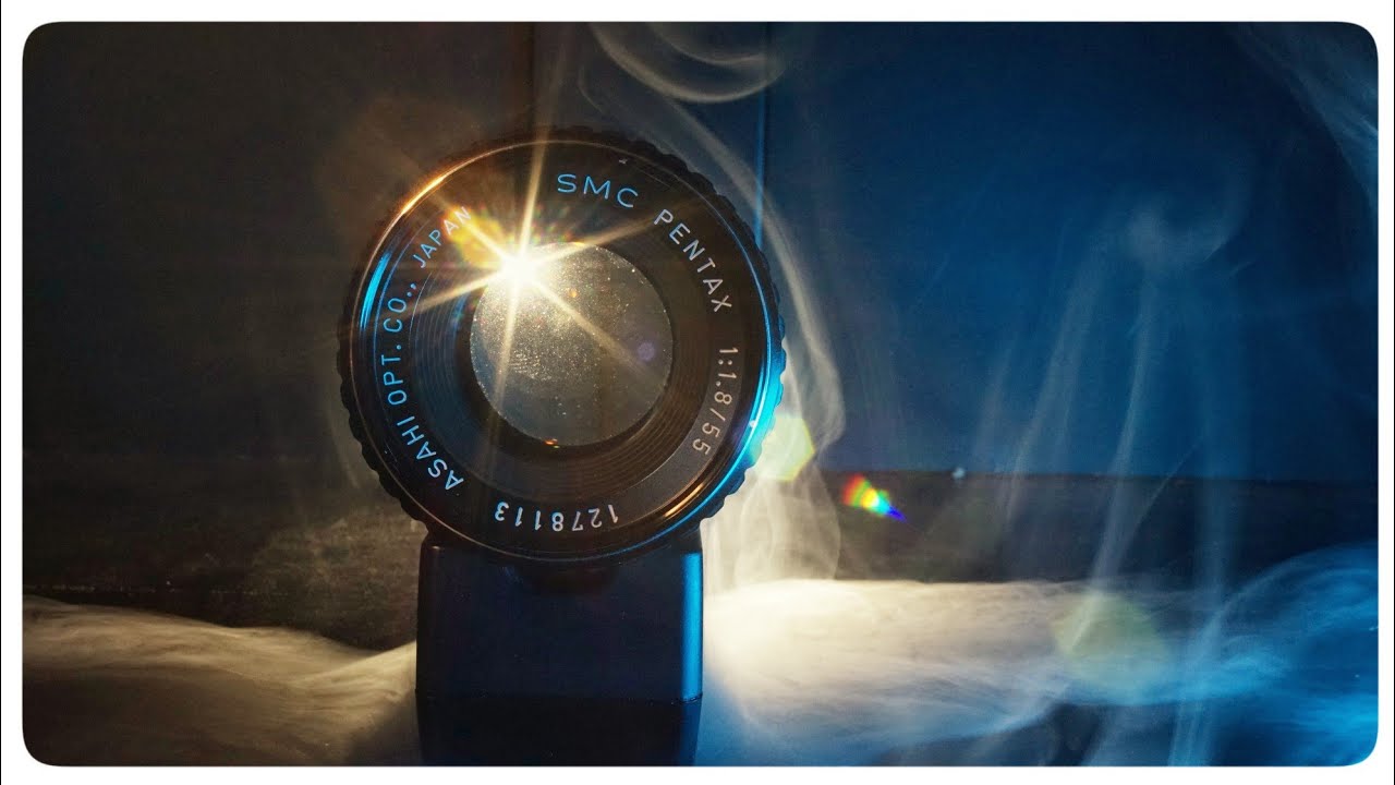 Thrift Store SMC Pentax 55mm f1.8 - YouTube