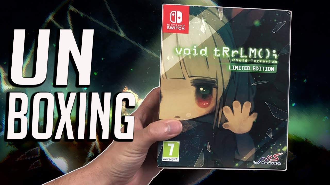 Void Terrarium Limited Edition Switch Unboxing - YouTube