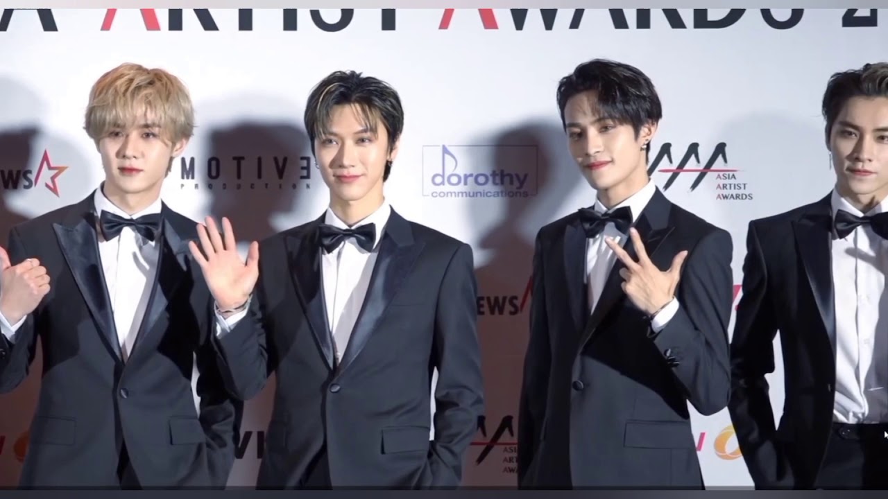 NCT Dream, WayV and NCT 127 Red Carpet Asia Artists Awards 2020