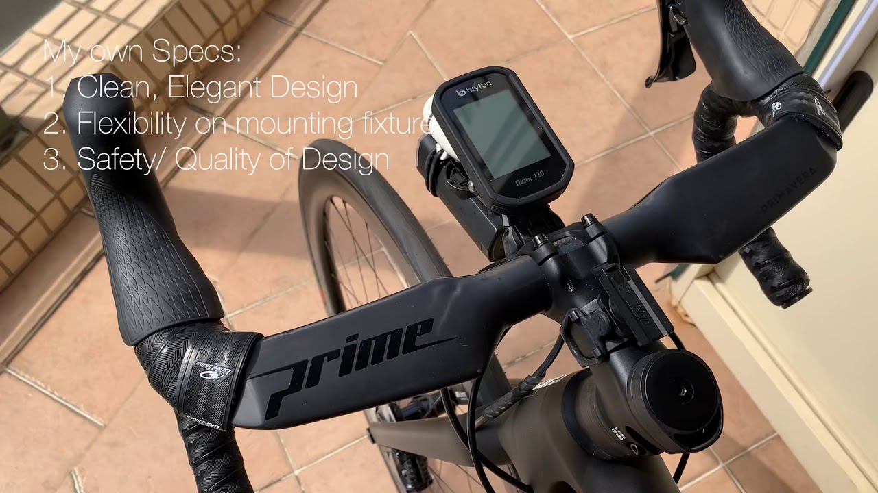 Prime Primavera Carbon Aero Handlebar Review ft. Giant TCR Pro 1