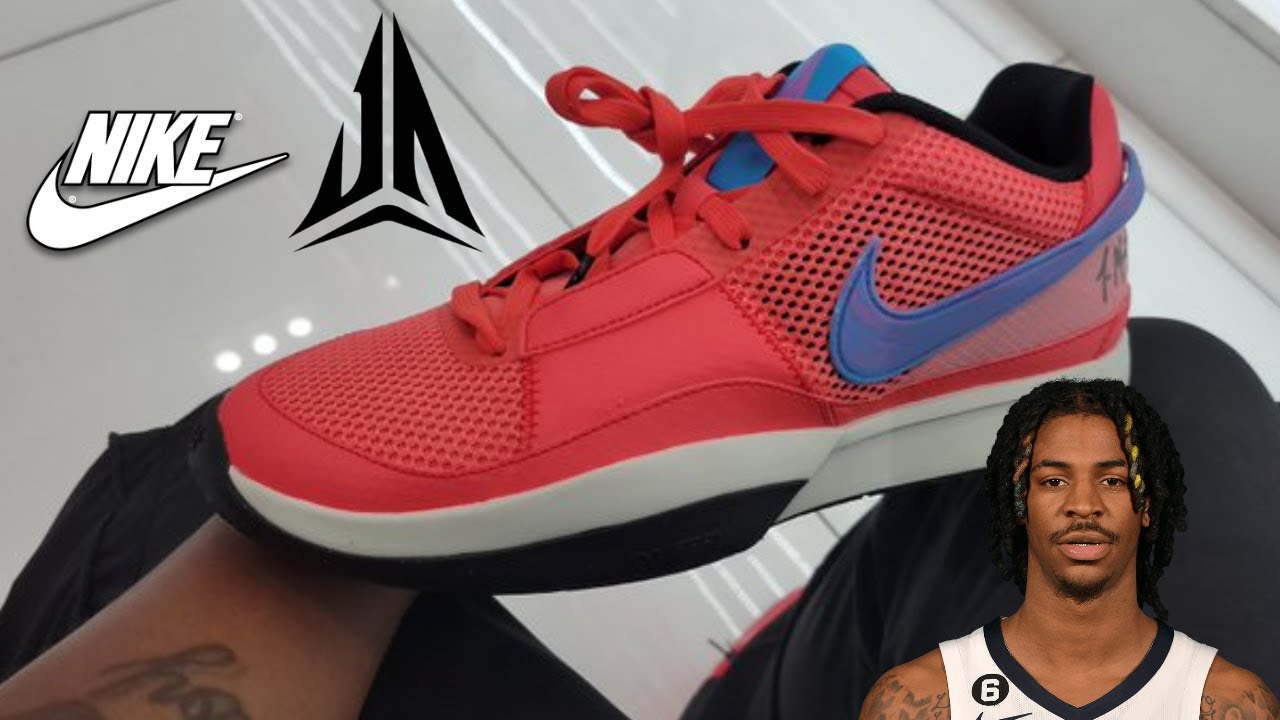Nike JA 1 Ember Glow Sneaker Preview #ja1 #jamorant #nikeja1 - YouTube