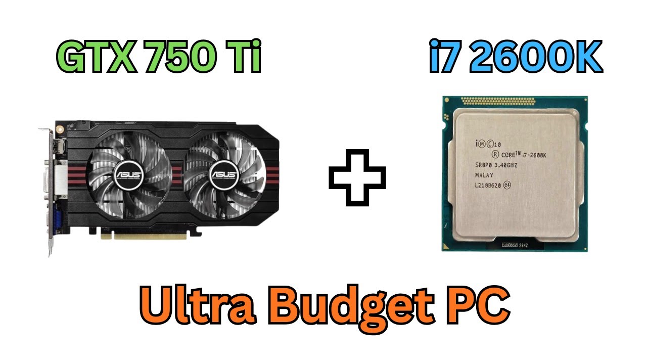 15 Year Old PC Tested in 2025! i7 2600K + GTX 750 Ti Benchmark