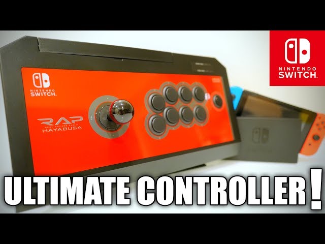 ULTIMATE SWITCH Controller! [HORI Real Arcade Pro V Hayabusa