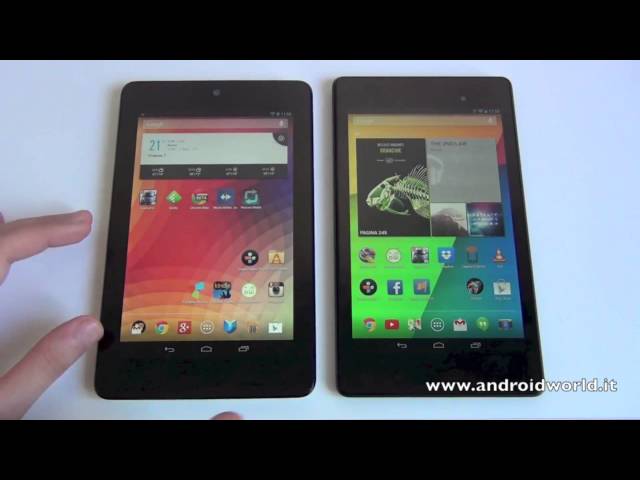 ASUS Nexus 7 (2013) vs ASUS Nexus 7 (2012), the comparison by