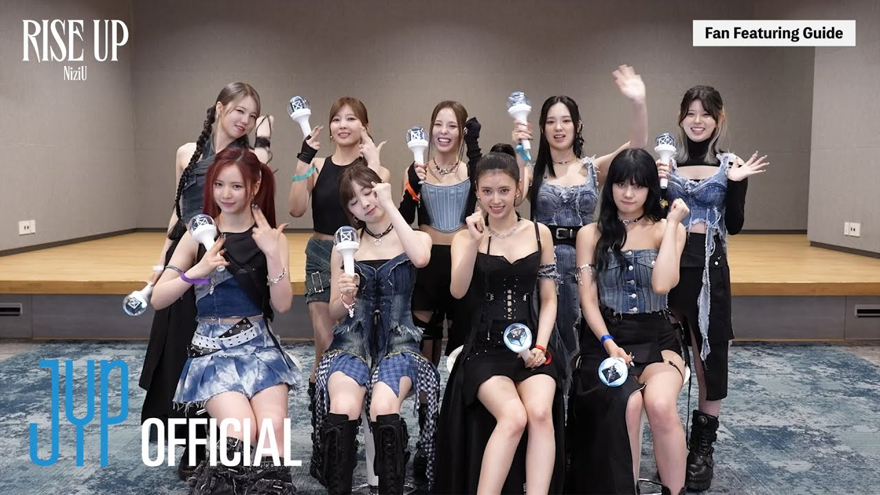 NiziU「RISE UP」featuring guide Video - YouTube