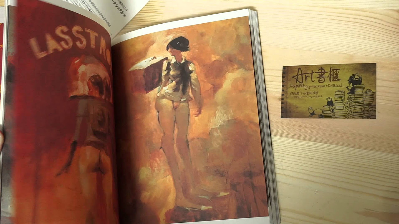 Ashley Wood畫集：Zawa-zawa ザワザワ アシュレイ・ウッド畫集 - YouTube