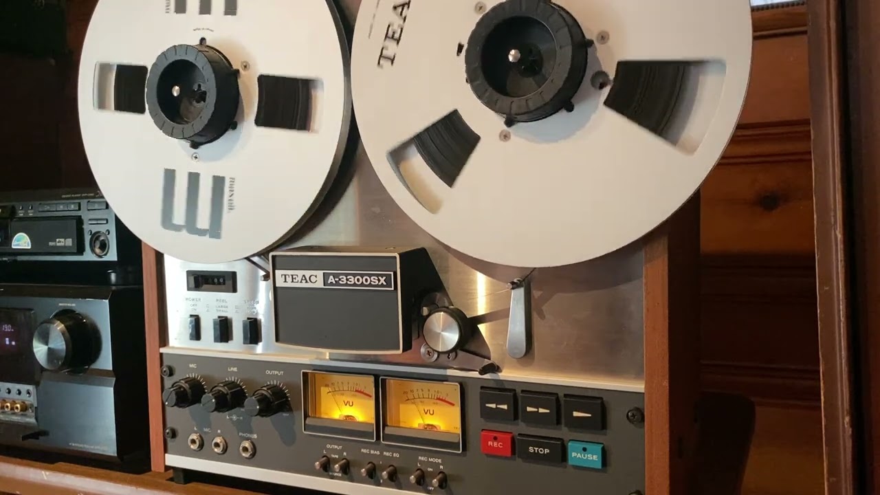 Teac A-3300SX Reel to Reel Tape Deck. - YouTube