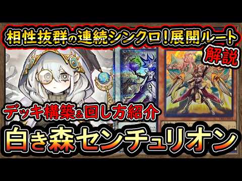 白き森センチュリオン】基本展開ルート紹介！相性抜群で質の高い妨害で