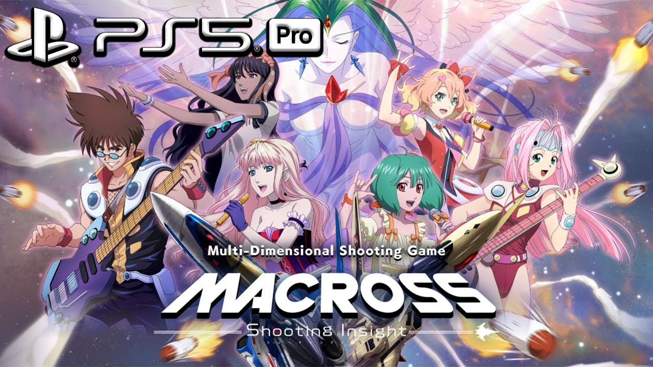 MACROSS -Shooting Insight- (PS5 PRO) Gameplay - All Characters [4K