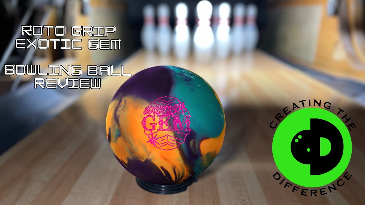 IS THIS BALL ACTUALLY A GEM??? | Roto Grip Exotic Gem Bowling Ball