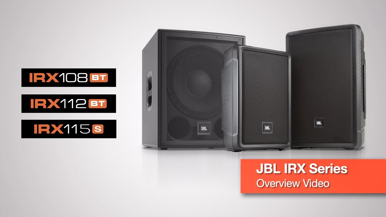 JBL ( ジェービーエル ) IRX108BT パワード8インチポータブルPA