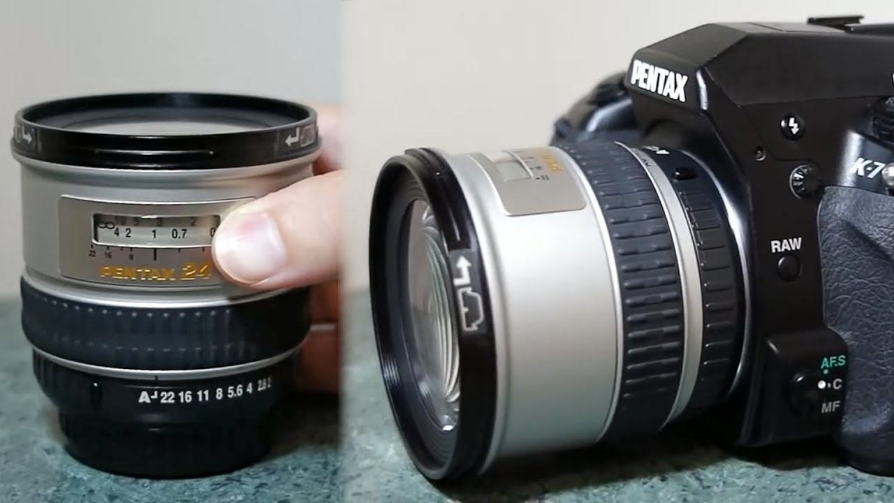 Detail View: Pentax FA* 24mm f2 lens - YouTube