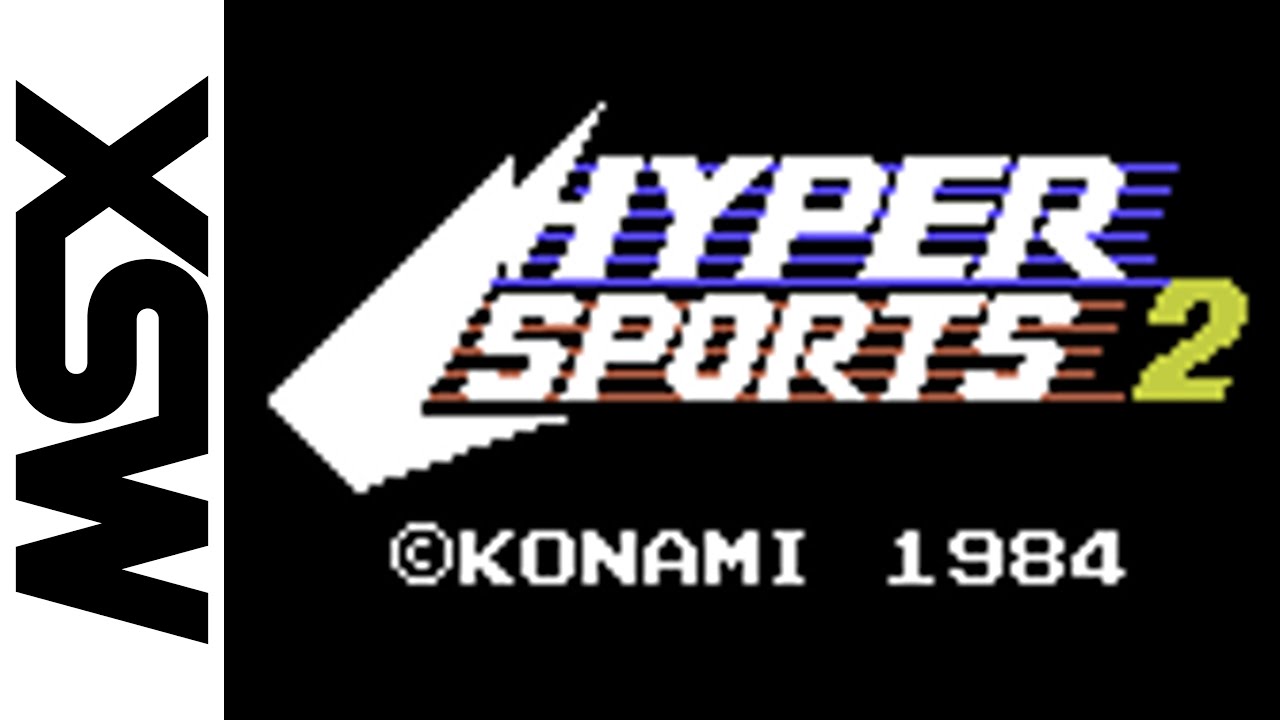 MSX] Hyper Sports 2 (1984) Longplay - YouTube