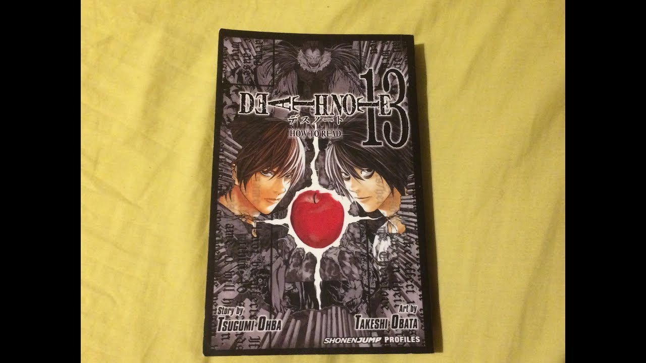 Death Note: How to Read - Volume 13 Encyclopedia Manga - YouTube