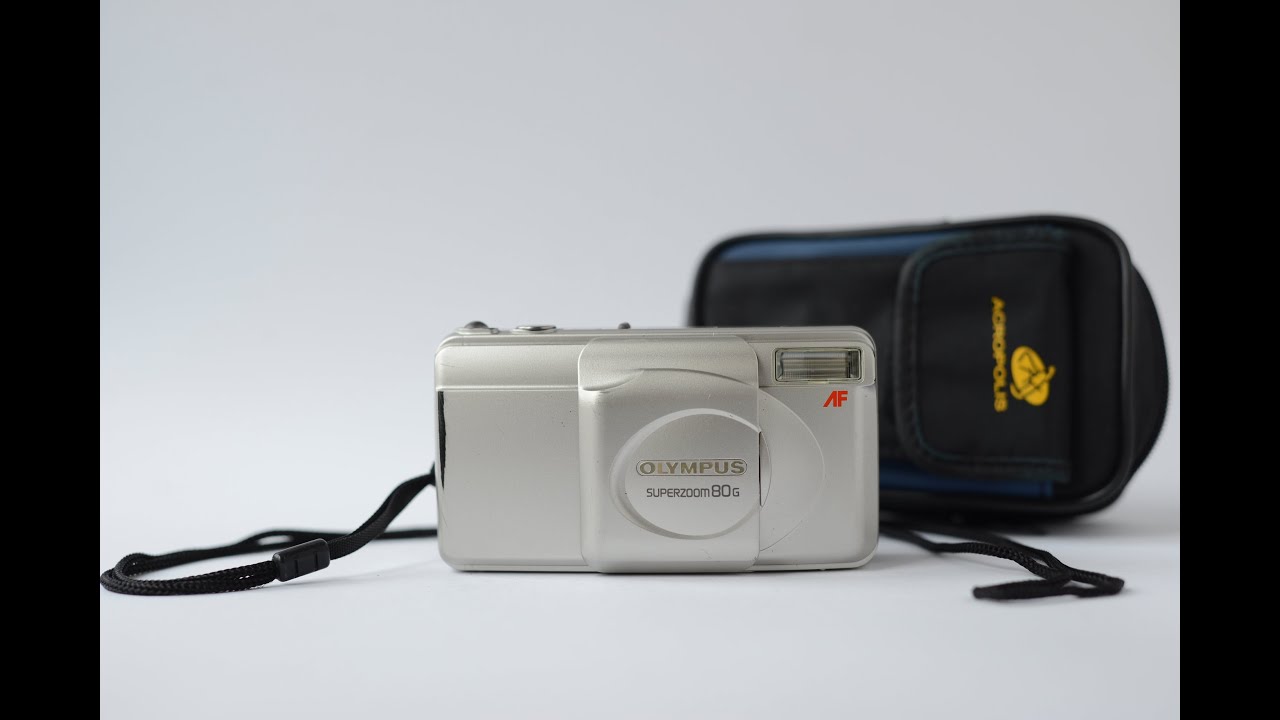 Olympus SuperZoom 80G camera 35mm film - YouTube