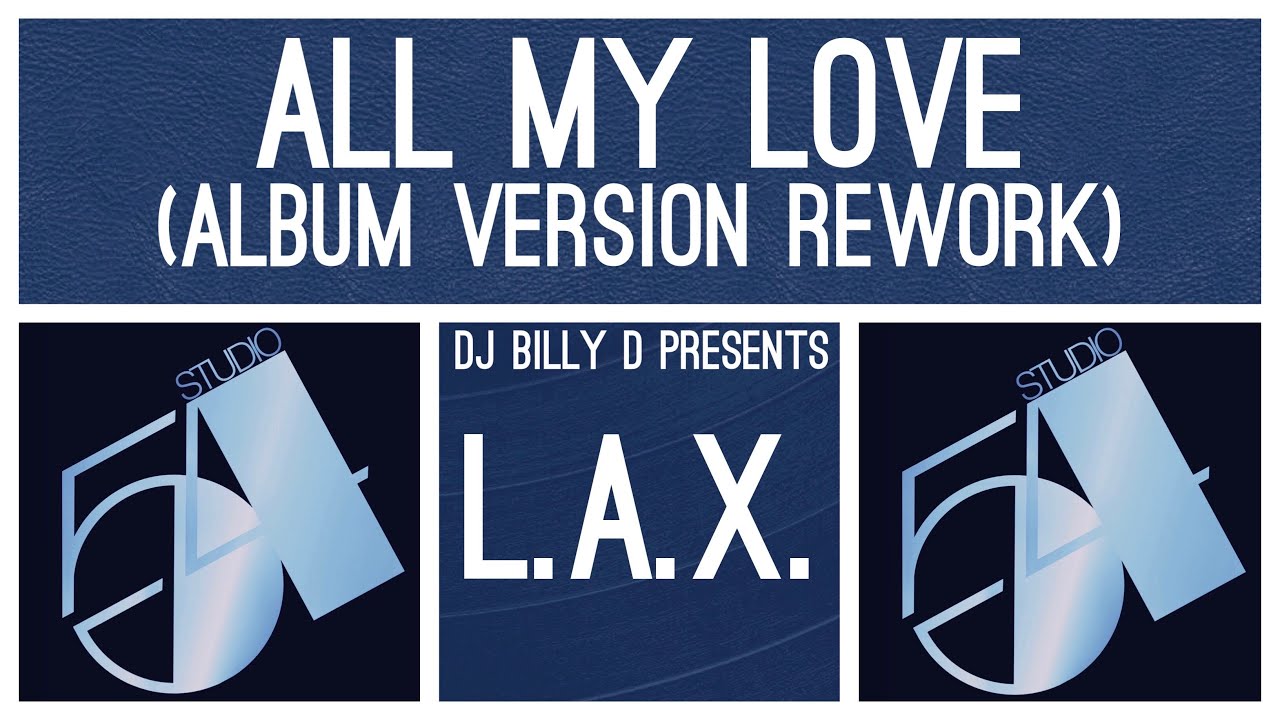 Lax All My Love CD フリーソウル L.A.X. – All My Love | Releases