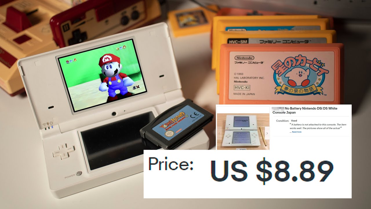 Should you buy a $9 japanese DSi? - YouTube