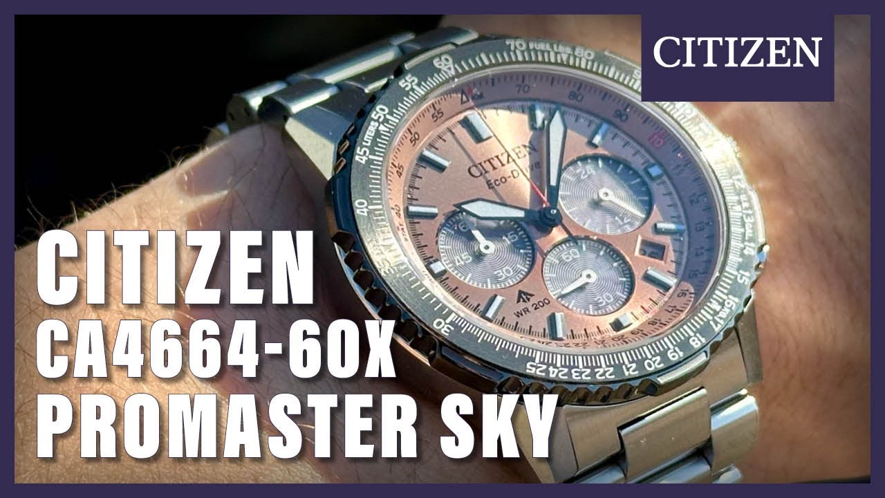 Unboxing The New Citizen Promaster CA4664-60X - YouTube
