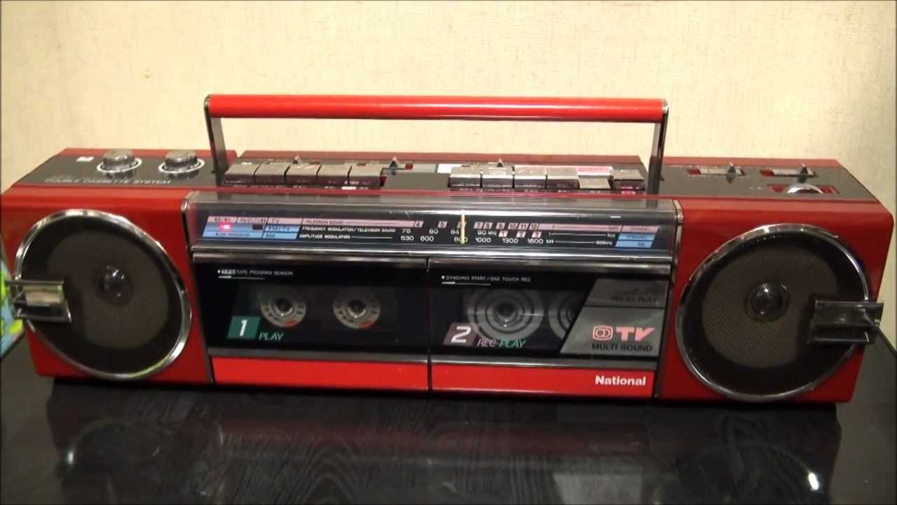 修理依頼品の動作テスト。National RX-FW20 - YouTube