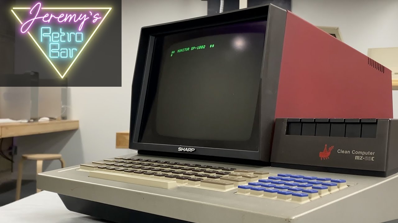 Sharp MZ-80C - History and User Error シャープクリーンコンピュータ