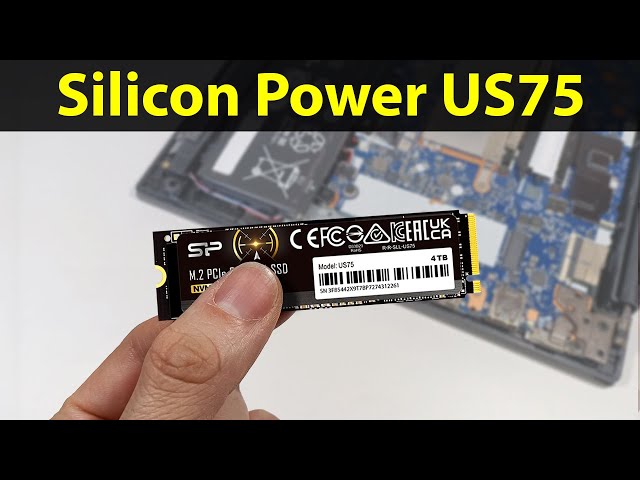 Silicon Power US75 2TB PCIe Gen 4x4 NVMe M.2 SSD specifications