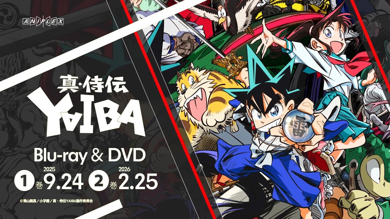 TVアニメ『真・侍伝YAIBA』Blu-ray&DVD発売15秒CM｜第1巻2025年9月24日