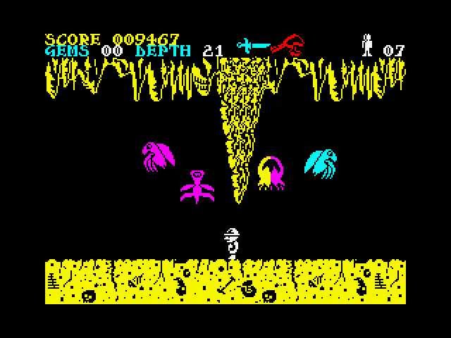 Underwurlde ZX Spectrum © 1984 Ultimate - YouTube