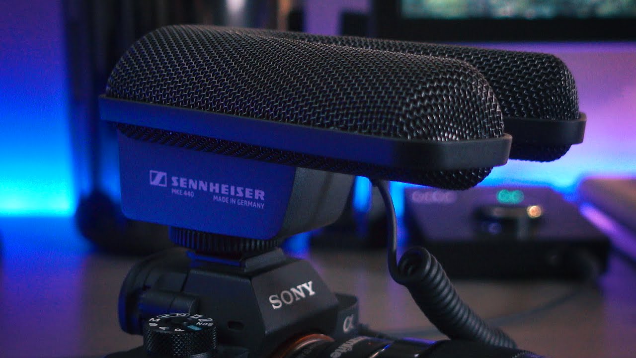 Sennheiser MKE 440 Shotgun Microphone for Video - YouTube