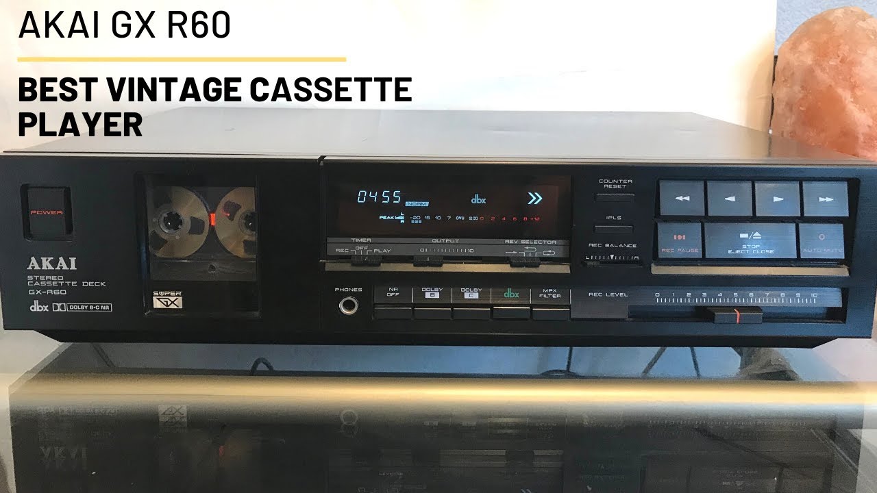 AKAI GX- R60 Vintage Cassette Deck Stereo Review & Demo - YouTube