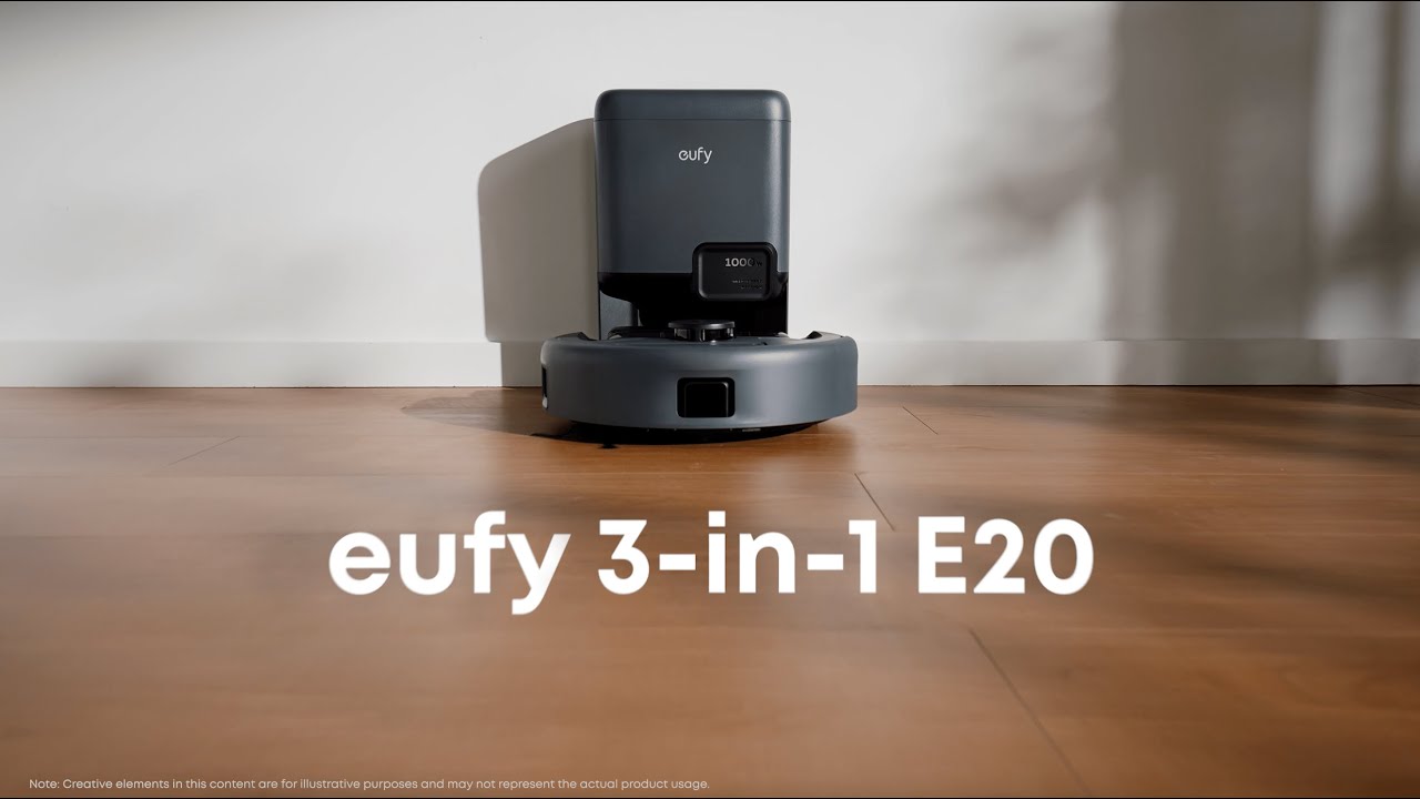 The Future of Cleaning: eufy 3-in-1 E20 Redefines Smart Cleaners