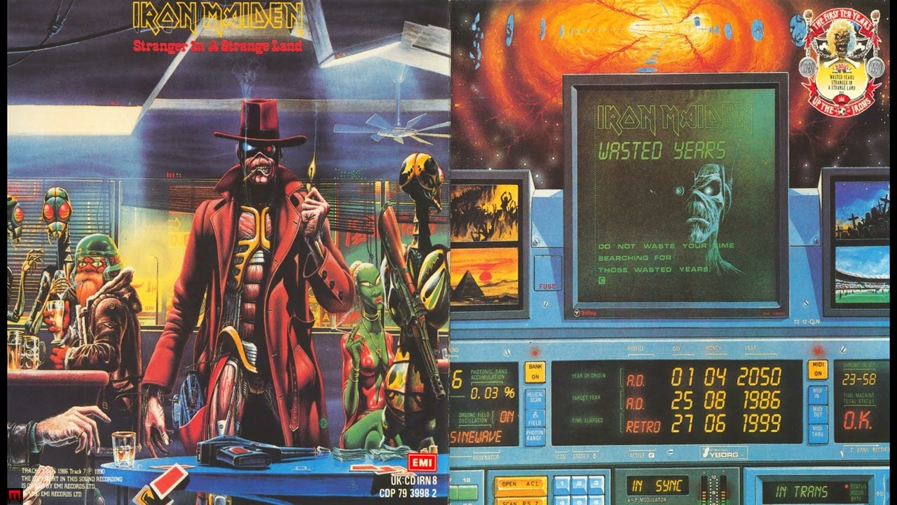 Iron Maiden | Stranger In A Strange Land | Wasted Years - Stranger
