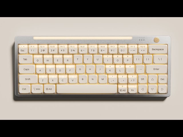 Hesper64(100) - The World's First Dual-Action Low-Profile Keyboard