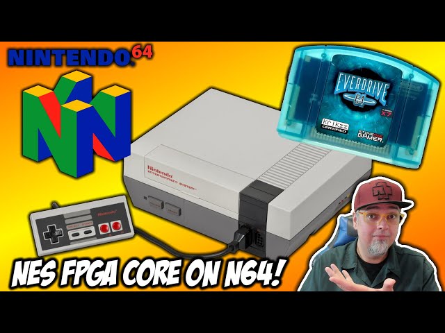 NEW NES FPGA Core Running On The N64! Krikzz Everdrive 64 NEW