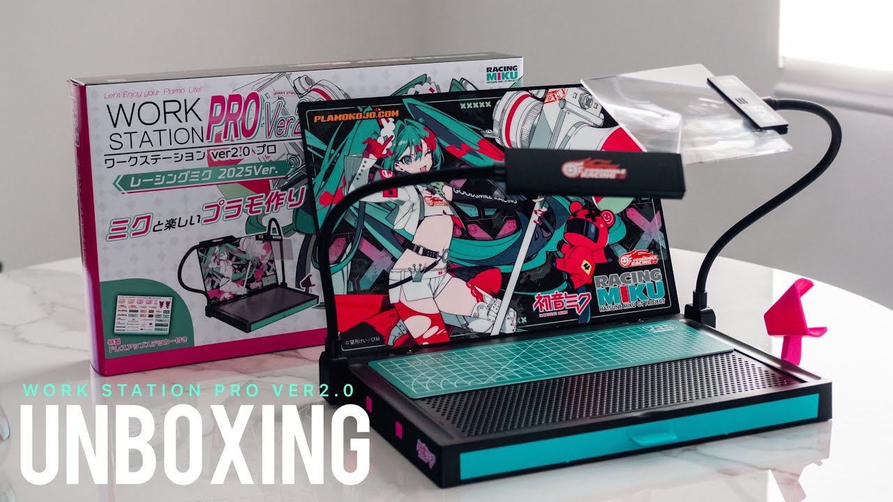 Unboxing Plamokojo-[Work Station PRO Ver.2.0]Racing Miku 2025