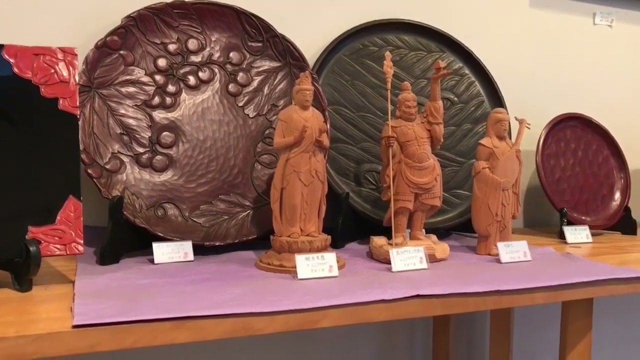 鎌倉彫作品紹介② - YouTube