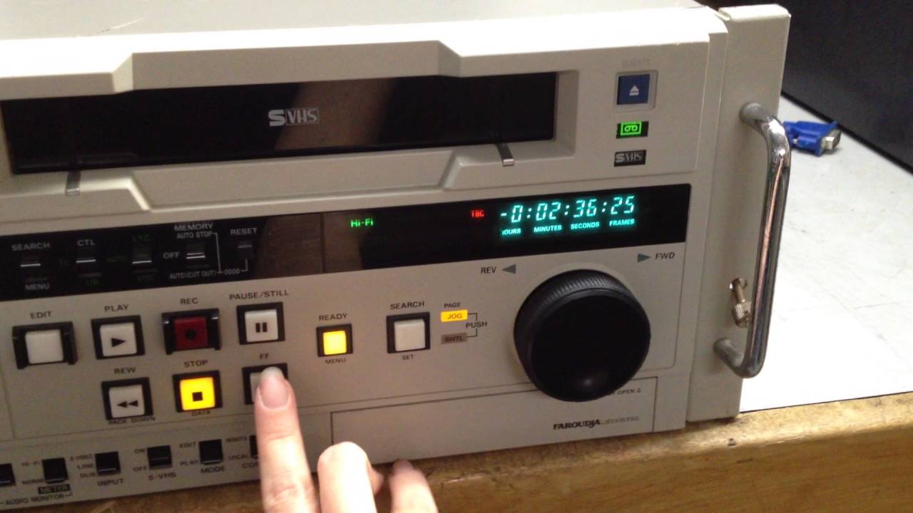 Panasonic AG-7750-P Professional Video Cassette Recorder SVHS