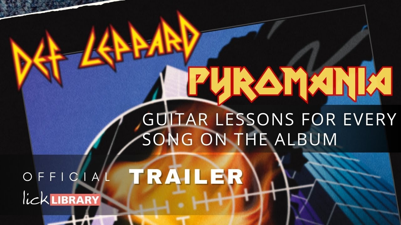 Learn how to Play Def Leppard Pyromania | Classic Album Guitar