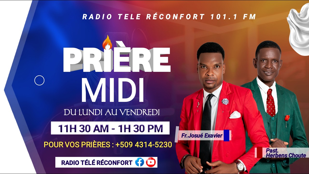 PRIÈRE-MIDI | JIJ:6V25 SENYÈ, RANVÈSE TOUT OTÈL KAP PALE KONT NOU