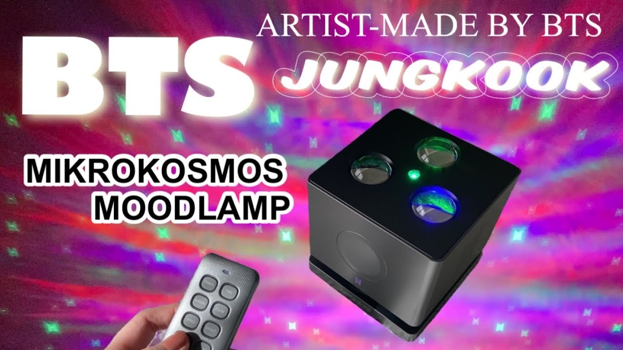 ARTIST-MADE COLLECTION BY BTS 【JUNGKOOK】 MIKROKOSMOS MOOD LAMP