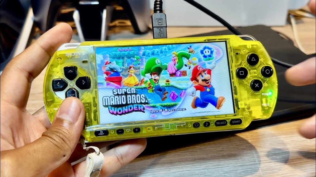 FINALMENTE!! PSP RODANDO JOGOS DE NINTENDO SWITCH - YouTube